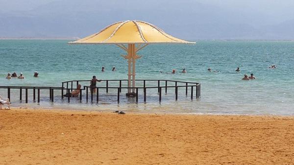 Новая жизнь старых пляжей Мертвого моря