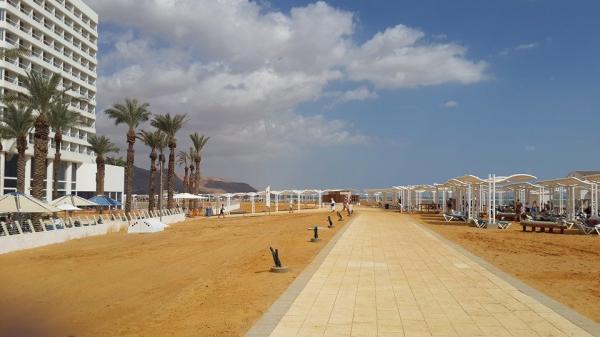 Новая жизнь старых пляжей Мертвого моря