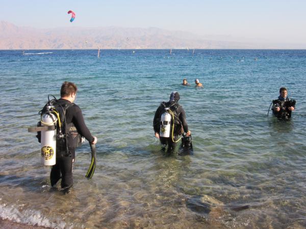 1800 секунд под водой в Эйлате